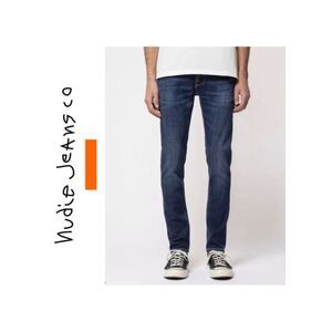 Nudie Tight Terry Dark Steel Jeans 34W 32L
